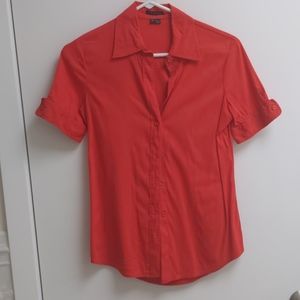 Theory button down blouse
